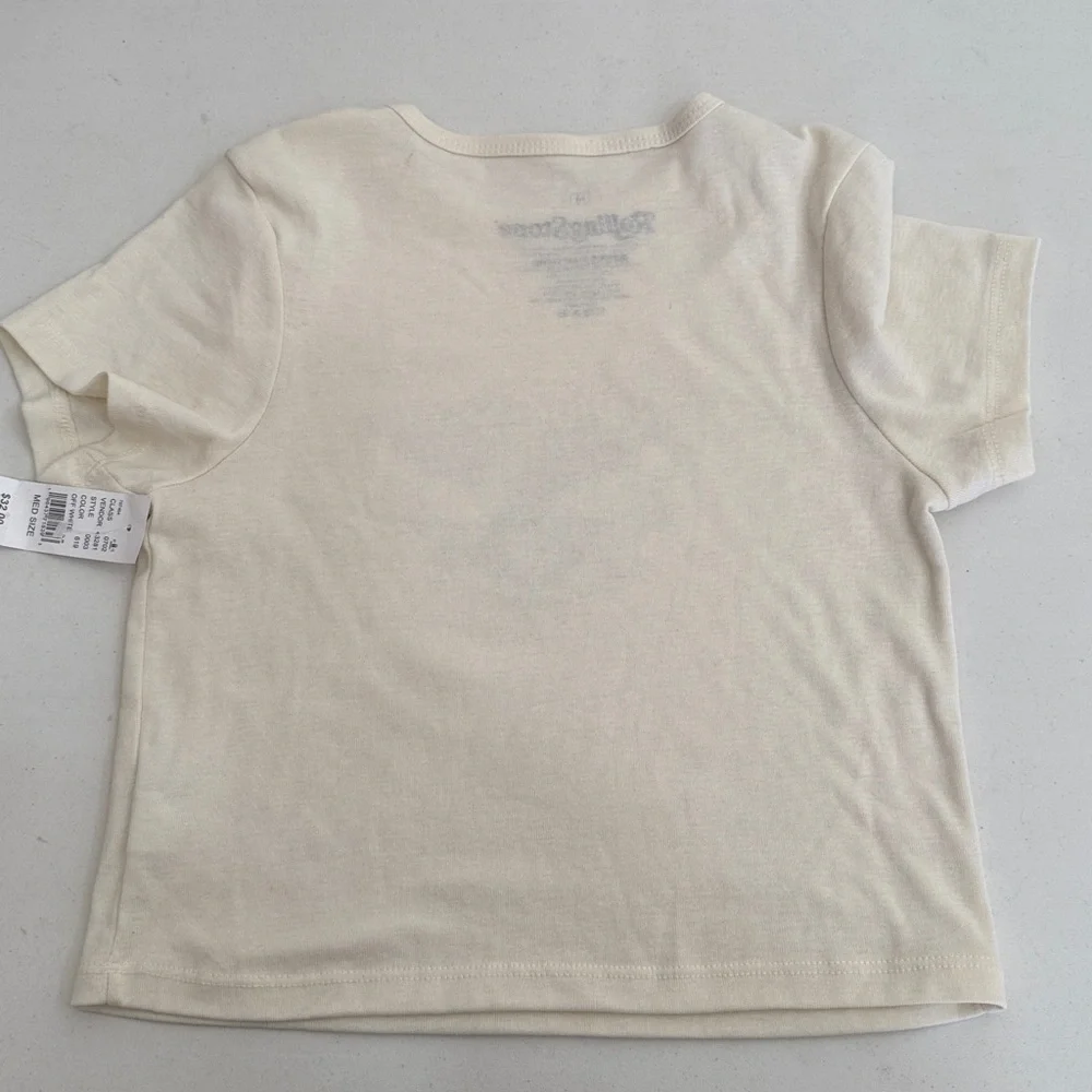 Pacsun Rolling Stones Baby Tee Medium NWT